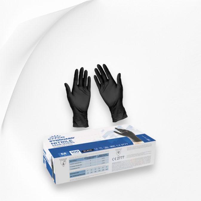 Crne rukavice XL
